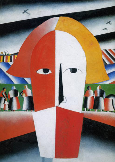 Head of a Peasant Kazimir Malevich